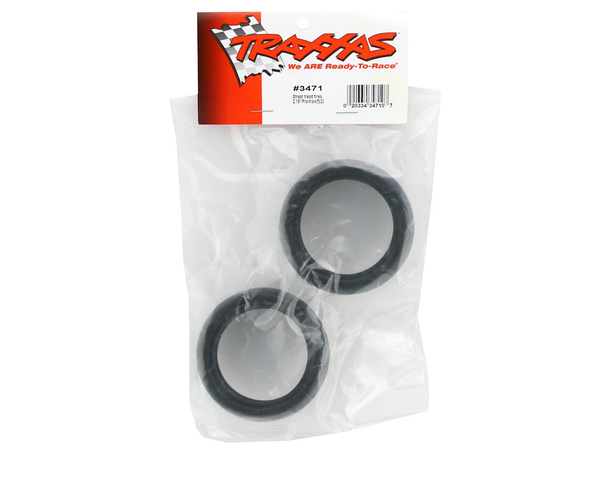 Traxxas Pro-Trax 2.15" Street Tread Front Tires (2) (Standard)