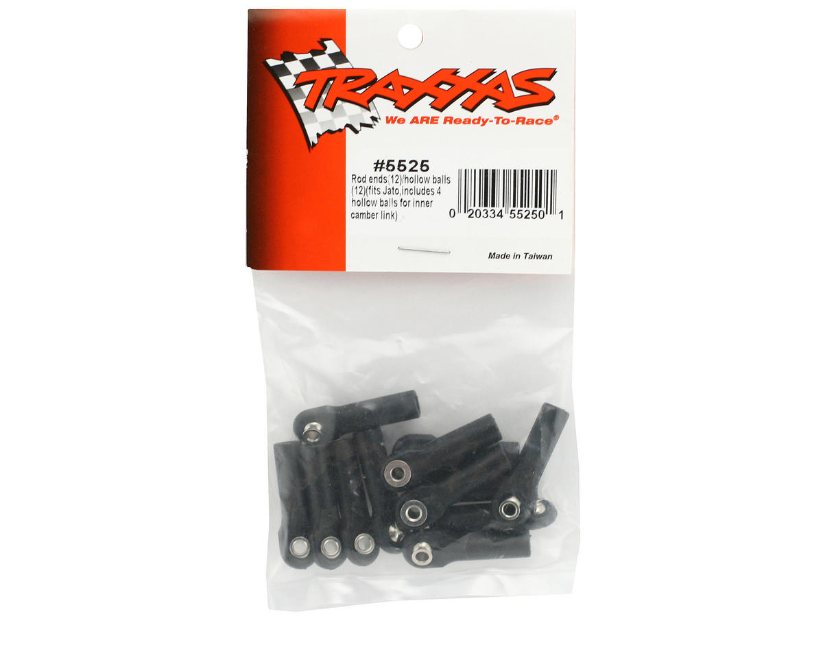 Traxxas Rod Ends w/Hollow Balls (12)