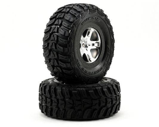 Kumho Venture MT Tire w/SCT Rear Wheel (2) (Satin Chrome) (Standard)