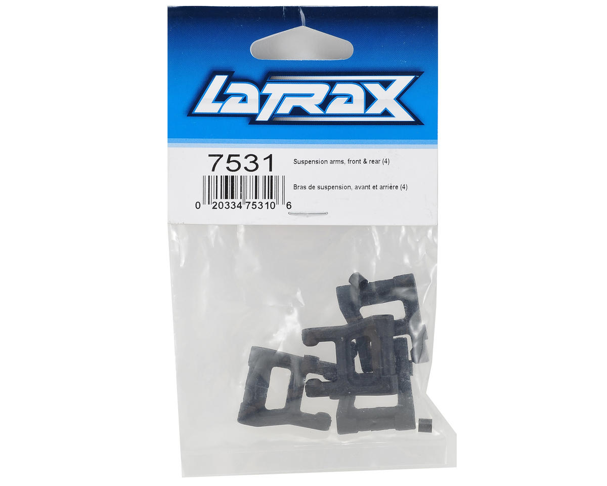 Traxxas LaTrax Front & Rear Suspension Arm Set (4)