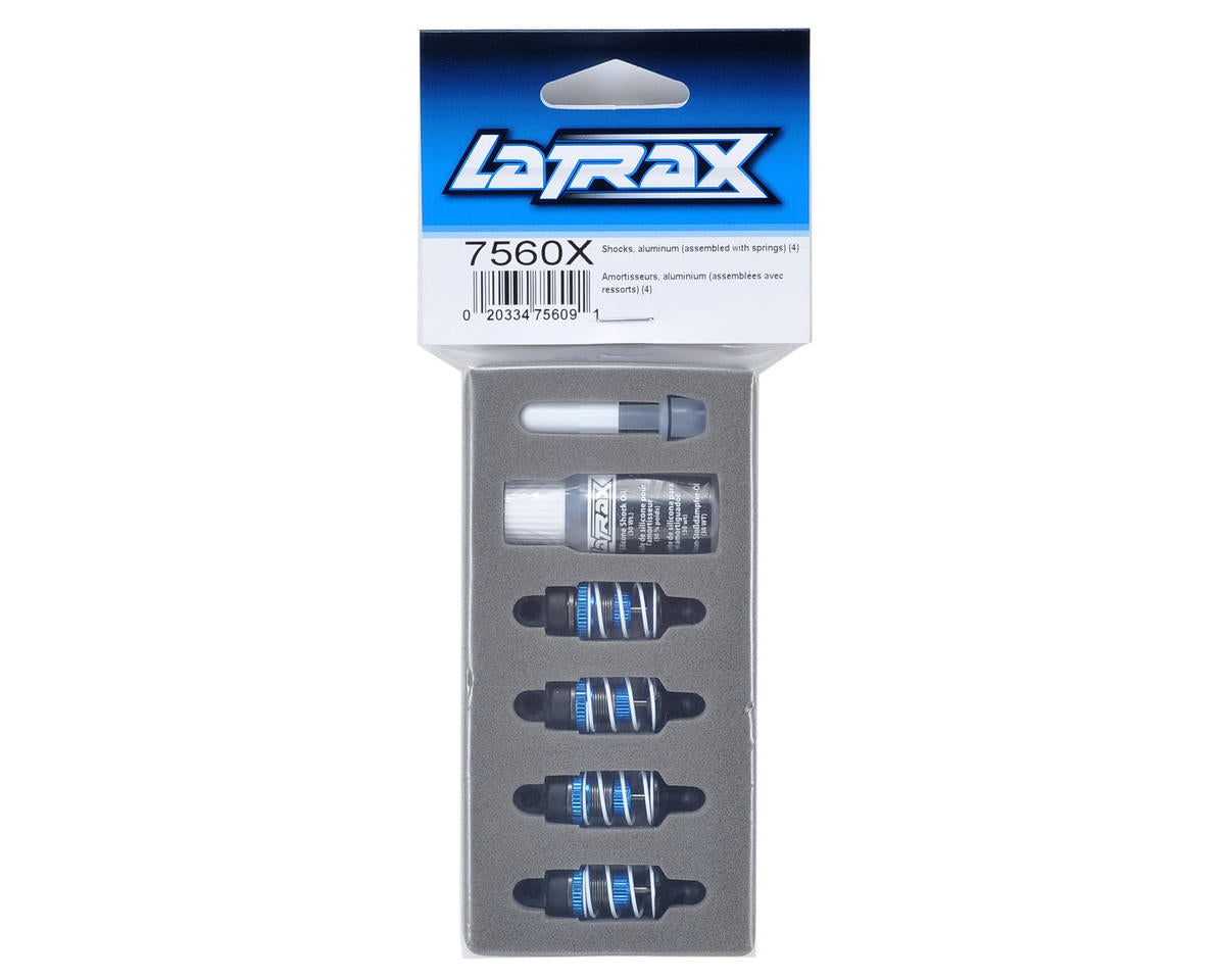 Traxxas LaTrax Aluminum Oil Filled Shock Set w/Springs (4)