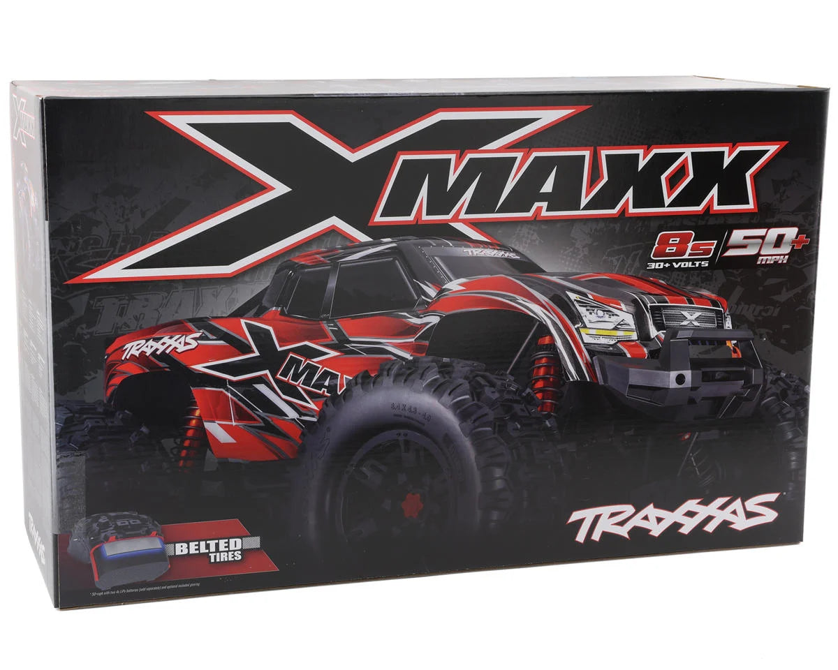 X-Maxx 8S 4WD Brushless RTR Monster Truck w/2.4GHz TQi Radio, TSM & Belted Tires