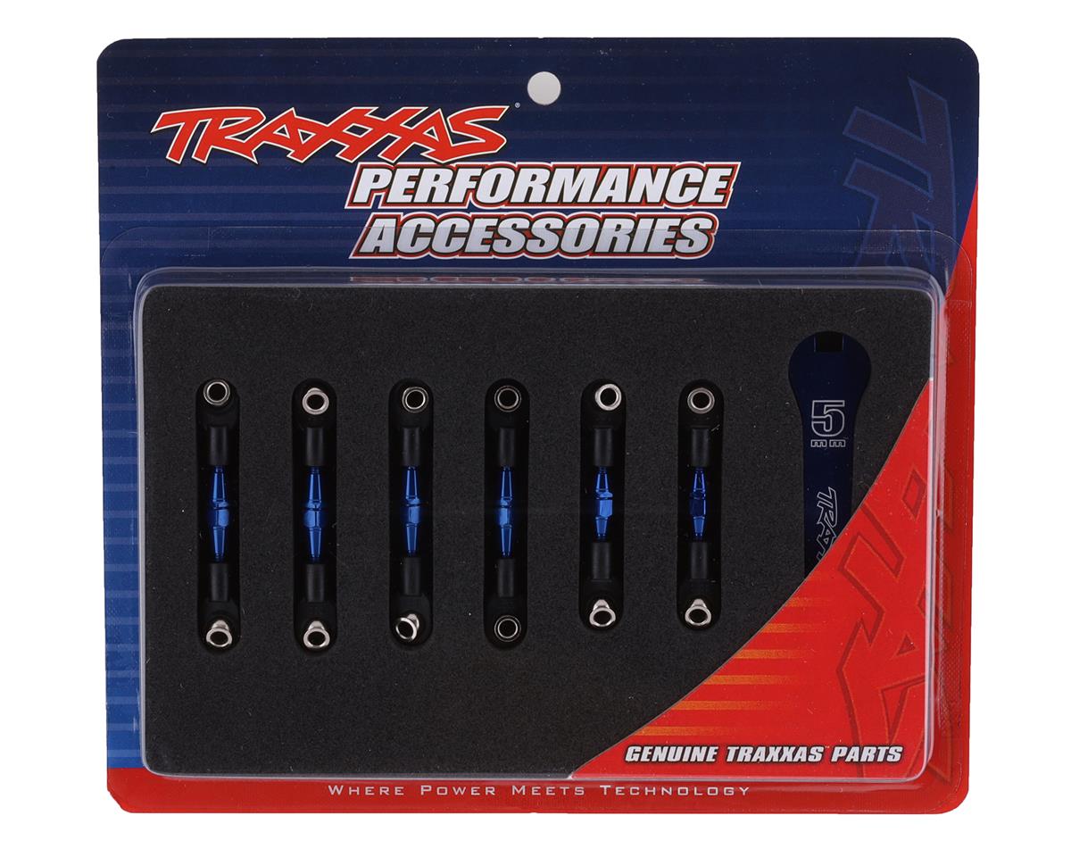 Traxxas 4-Tec 3.0/2.0 VXL Aluminum Turnbuckles (Blue)