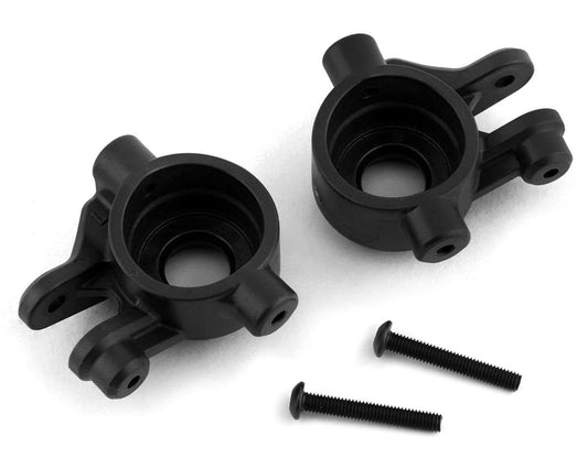 Hoss/Rustler/Slash 4x4 Extreme Heavy Duty Steering Blocks (Black) (2)