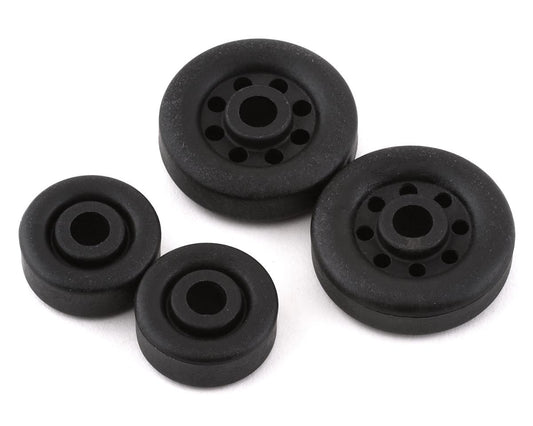 Drag Slash Wheelie Bar Wheels (Black)