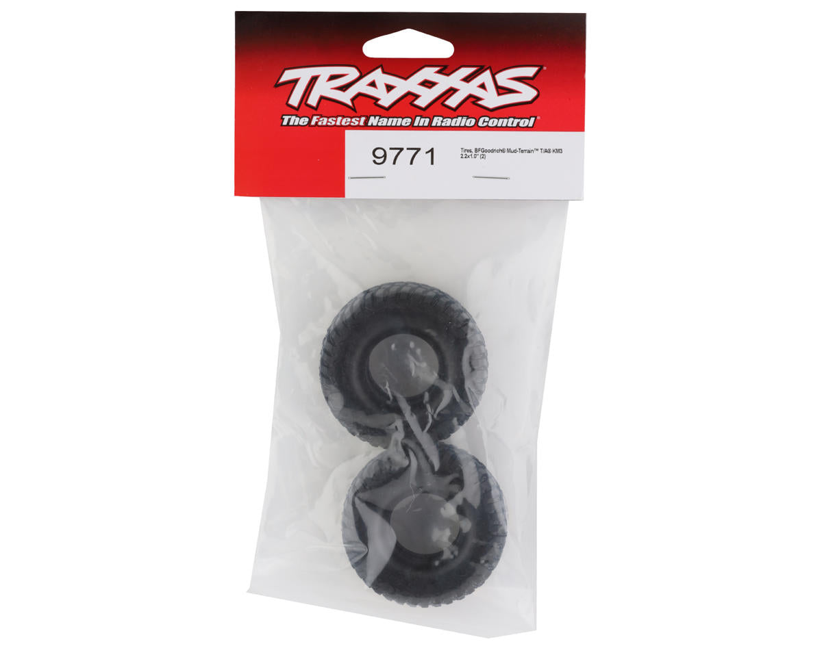 1.0" T/A KM3 Tires (2) (TRX-4M)